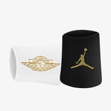 Jordan Jumpman Wings X Wristbands - Black/White/Gold