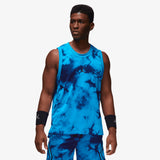 Jordan Sport Breakfast Club AOP Tank - Blue