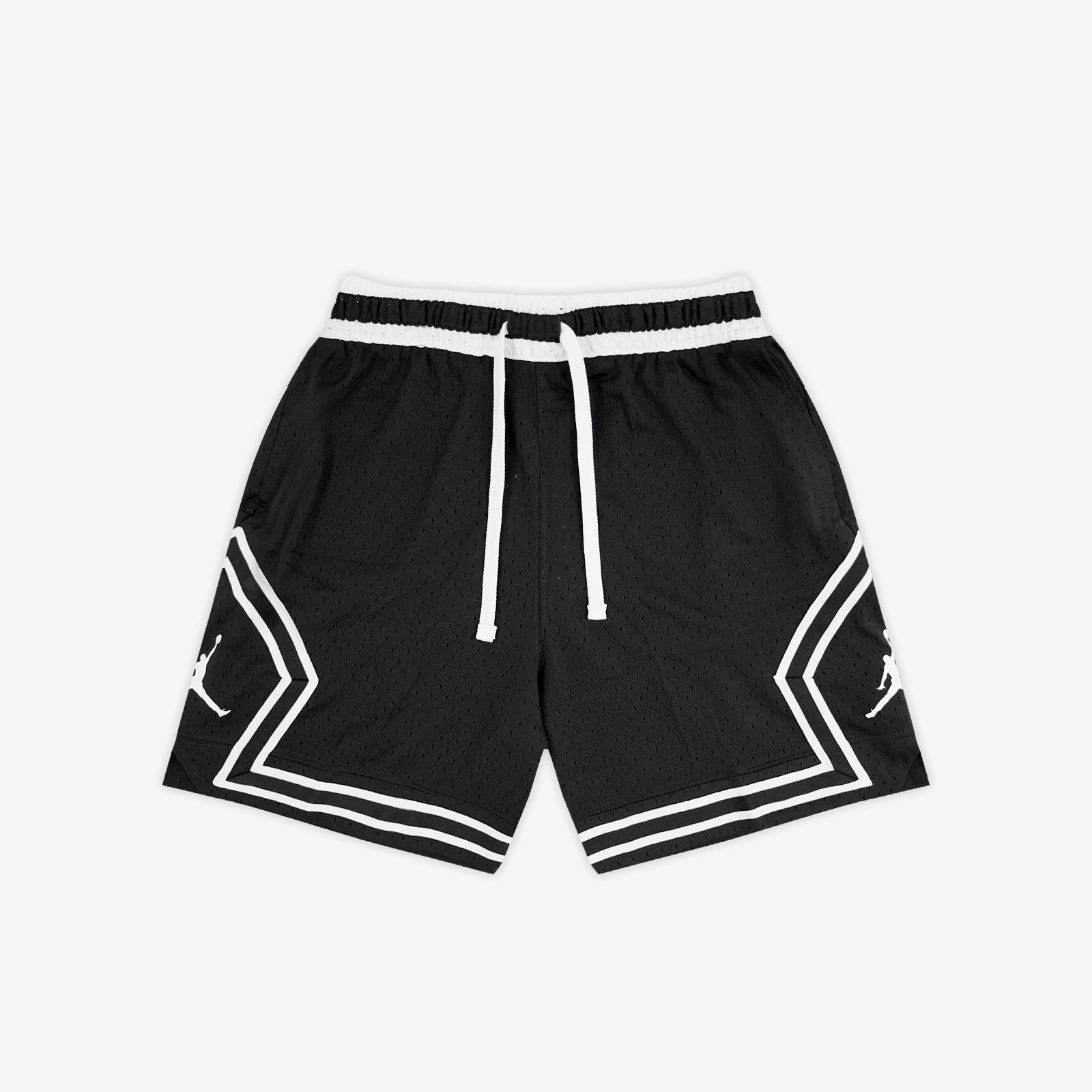 Jordan Sport Dri FIT Diamond Shorts Black White Throwback