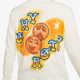 Westbrook Why Not? Long Sleeve T-Shirt - Off White