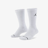 Jumpman Everyday Max Crew Socks (3 Pairs) - White
