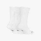 Jumpman Everyday Max Crew Socks (3 Pairs) - White