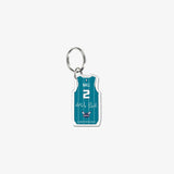 LaMelo Ball Charlotte Hornets Jersey Premium Acrylic Key Ring