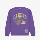 Los Angeles Lakers Hoop Crew Sweatshirt - Faded Purple