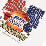 Chicago Bulls Vs Orlando Magic Road to the Finals Tee - Worn White