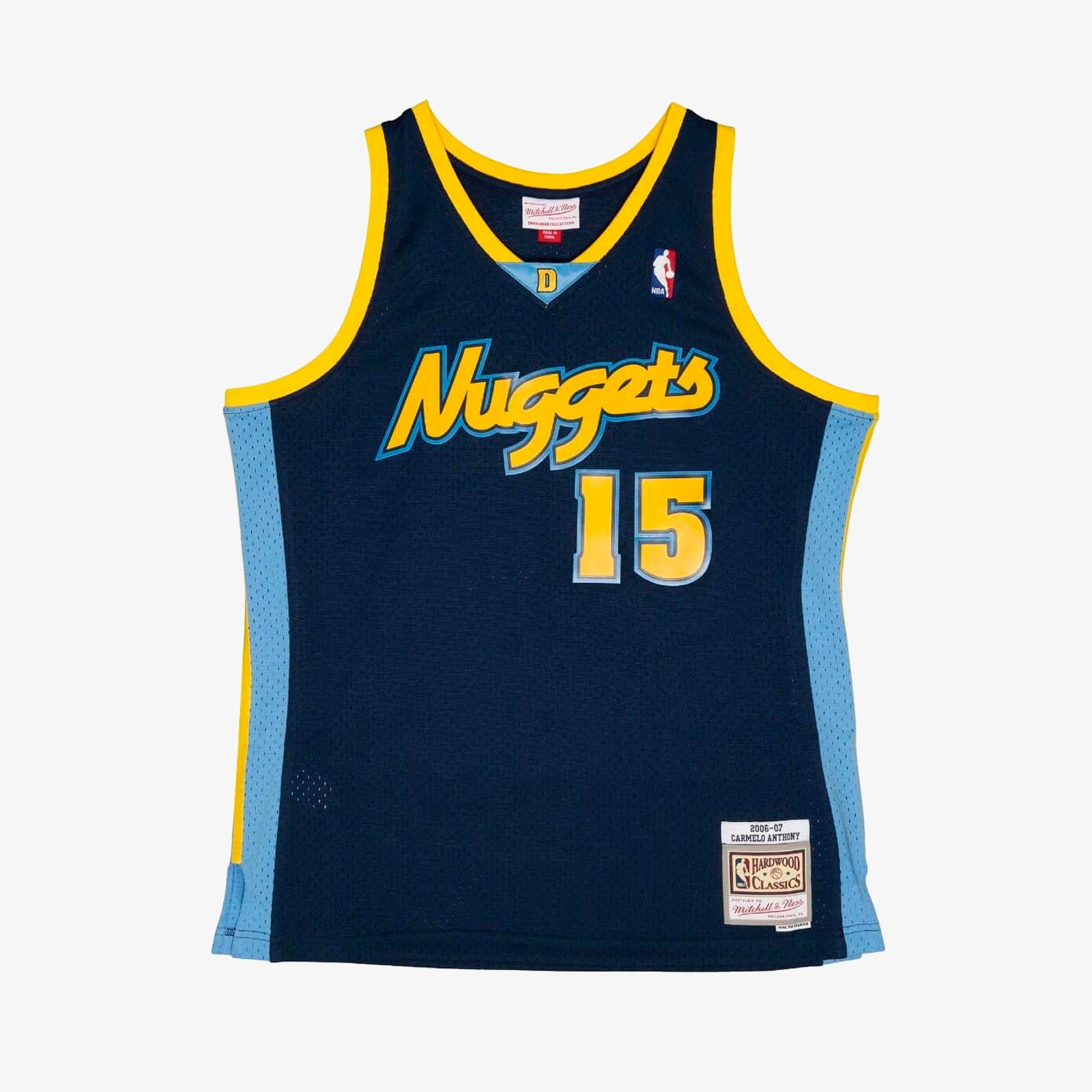Denver Nuggets Throwback Pickaxe Jersey Carmelo Anthony Denver