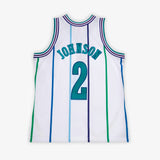 Larry Johnson Charlotte Hornets 92-93 HWC Swingman Jersey - White