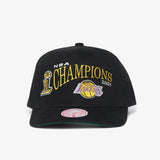 Los Angeles Lakers 2001 Champions Deadstock Snapback - Black