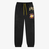 Los Angeles Lakers 3 In A Row Vintage Sweatpants - Faded Black