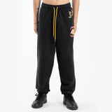 Los Angeles Lakers 3 In A Row Vintage Sweatpants - Faded Black