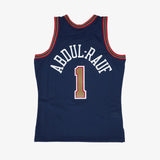 Mahmoud Abdul-Rauf Denver Nuggets 94-95 HWC Swingman Jersey - Navy