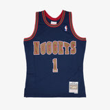 Mahmoud Abdul-Rauf Denver Nuggets 94-95 HWC Swingman Jersey - Navy