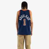Mahmoud Abdul-Rauf Denver Nuggets 94-95 HWC Swingman Jersey - Navy