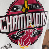 Miami Heat Vintage 2006 Champs Tee - Vintage White