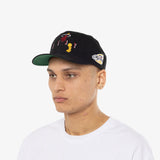 Miami Heat Back 2 Back Deadstock Snapback - Black