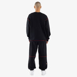 Miami Heat Basketball Crew Sweatshirt - Black