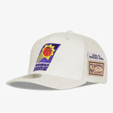 Phoenix Suns HWC Patch Classic Redline Snapback - Cream