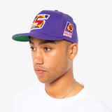 Phoenix Suns Initial Classic Redline Snapback - Purple