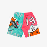 San Antonio 1996 All Star Jumbotron 3.0 Mesh Shorts - Pink