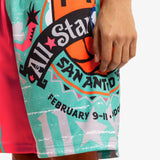 San Antonio 1996 All Star Jumbotron 3.0 Mesh Shorts - Pink