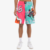 San Antonio 1996 All Star Jumbotron 3.0 Mesh Shorts - Pink