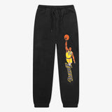 Shaquille O'Neal Los Angeles Lakers Player Sweatpants - Faded Black