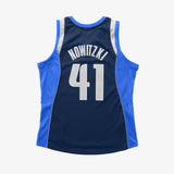 Dirk Nowitzki Dallas Mavericks 11-12 HWC Swingman Jersey - Navy