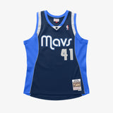 Dirk Nowitzki Dallas Mavericks 11-12 HWC Swingman Jersey - Navy