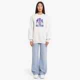 Utah 1993 NBA All Star Weekend Crew Sweatshirt - White Marle