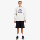 Utah 1993 NBA All Star Weekend Crew Sweatshirt - White Marle