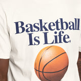 Basketball Is Life Tee - Unbleached
