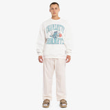 Charlotte Hornets Ivy Arch Crew Sweatshirt - Vintage White