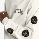 Chicago Bulls 6 Time Champion Bulls Crew Sweatshirt - Unbleached