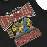 Chicago Bulls Champions Vintage Muscle Tank - Faded Black
