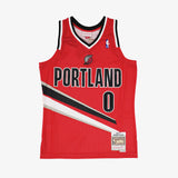 Damian Lillard Portland Trailblazers 12-13 HWC Swingman Jersey - Red