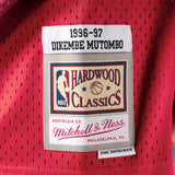 Dikembe Mutombo Atlanta Hawks 96-97 HWC Swingman Jersey - Red