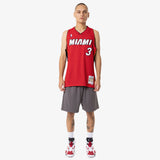 Dwyane Wade Miami Heat 05-06 HWC Road Swingman Jersey - Red