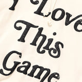 I Love This Game Hoodie - Unbleached