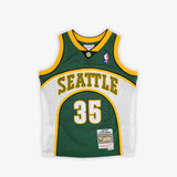 Kevin Durant Seattle Supersonics 07-08 HWC Youth Swingman Jersey - Green