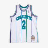 Larry Johnson Charlotte Hornets 92-93 HWC Swingman Jersey - White