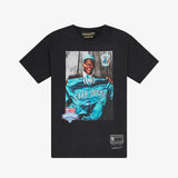 Larry Johnson Charlotte Hornets Draft Day Tee - Faded Black