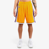 Los Angeles Lakers 09-10 HWC Swingman Shorts - Yellow