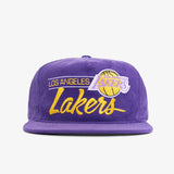 Los Angeles Lakers City Bar Deadstock Snapback - Purple