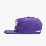 Los Angeles Lakers City Bar Deadstock Snapback - Purple