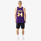 Los Angeles Lakers Shaquille O’Neal 96-97 HWC Swingman Jersey - Purple