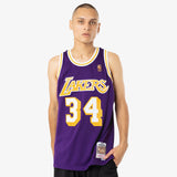 Los Angeles Lakers Shaquille O’Neal 96-97 HWC Swingman Jersey - Purple