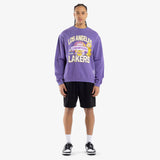 Los Angeles Lakers Team History Crew Sweatshirt - Faded Purple