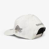 Los Angeles Lakers Team Wordmark Classic Redline Snapback - Unbleached