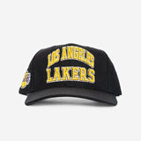 Los Angeles Lakers Vintage Ivy Arch Deadstock Snapback - Black