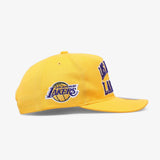 Los Angeles Lakers Vintage Ivy Arch Deadstock Snapback - Yellow